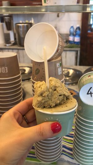 Pistachio flavor - excellent 👌   at Edoardo - Piazza del Duomo in Florence