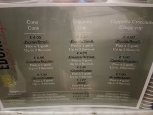 Prices July 2025 at Edoardo - Piazza del Duomo in Florence