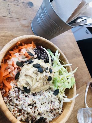 Poke bowl  at Vege Cafe in Lausanne