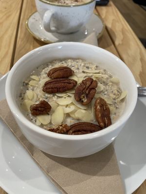Overnight oats   at Sheaf Street Health Store in Daventry
