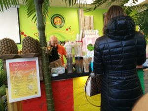 Service Desk at Juicebar Truth Health Spirit in Malmo