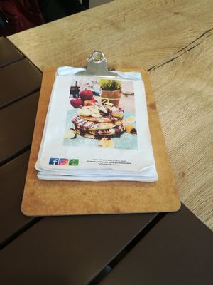 Menu at Taste in Luebeck