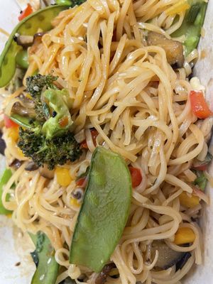 Spicy soba noodle bowl   at Harvest Seasonal Grill & Wine Bar in Moorestown