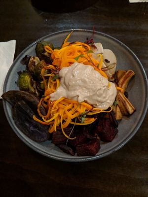 Roasted Root Vegetable Bowl at Harvest Seasonal Grill & Wine Bar in Moorestown