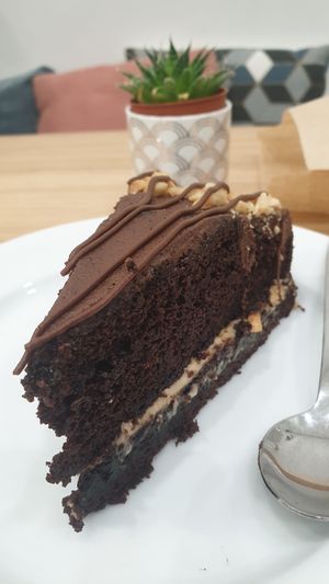 chocolate cake/pie Mmmm! at Cloud Cakes - Mandar in Paris