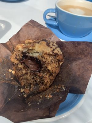 choco banana muffin at Cloud Cakes - Mandar in Paris