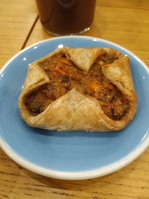 Puff pastry with zucchini, tomato 2,80€ at Cloud Cakes - Mandar in Paris