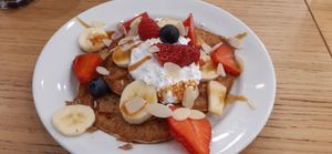 Pancakes with caramelsauce at Cloud Cakes - Mandar in Paris