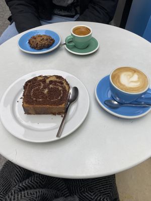 Cookie and lava cake   at Cloud Cakes - Mandar in Paris