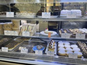 Pastries case   at Cloud Cakes - Mandar in Paris
