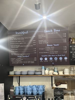 Food menu  at Cloud Cakes - Mandar in Paris