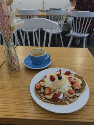 Pancakes   at Cloud Cakes - Mandar in Paris