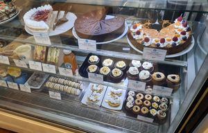 Pastry display at Cloud Cakes - Mandar in Paris