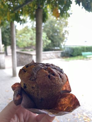 Pumpkin chocolate muffin!  at Cloud Cakes - Mandar in Paris