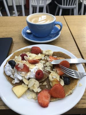 The pancakes   at Cloud Cakes - Mandar in Paris