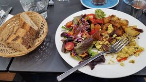 Brunch plate! at Cloud Cakes - Mandar in Paris