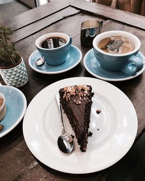 Peanut Butter chocolate cake ! :P at Cloud Cakes - Mandar in Paris