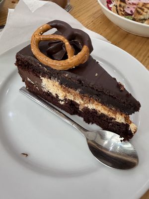 Caramel pretzel chocolate cake  at Cloud Cakes - Mandar in Paris