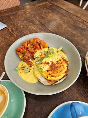 Egg and Bacon muffin at Cloud Cakes - Mandar in Paris