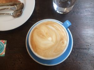 vegan cappucchino at Cloud Cakes - Mandar in Paris