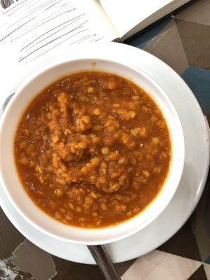 Fantastic soup  at Cloud Cakes - Mandar in Paris