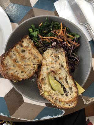 This grilled cheese was better than real grilled cheese  at Cloud Cakes - Mandar in Paris