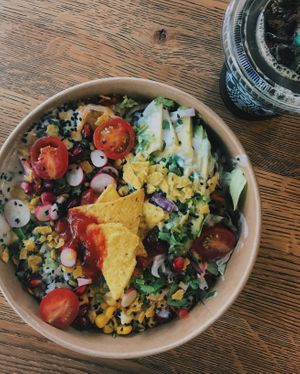 Mexican bowl at Cloud Cakes - Mandar in Paris