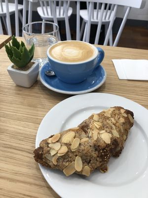 Best vegan almond croissant - highly recommend at Cloud Cakes - Mandar in Paris