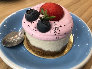 Raw cake - delicious! at Cloud Cakes - Mandar in Paris