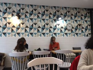 Indoor sitting area at Cloud Cakes - Mandar in Paris
