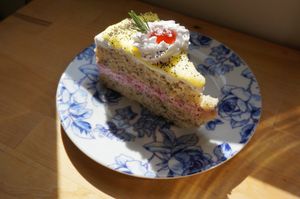 layer cake at Cloud Cakes - Mandar in Paris