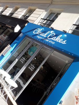 Facade at Cloud Cakes - Mandar in Paris