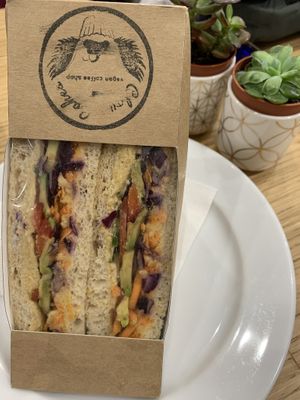 Savory sandwich  at Cloud Cakes - Mandar in Paris