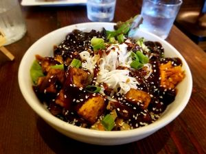 Thai noodle salad. Yum! at The Angry Baker - King Ave in Columbus