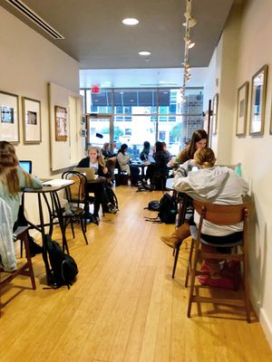 Interior at Coco Bean Coffee Shop & Cafe in Chapel Hill