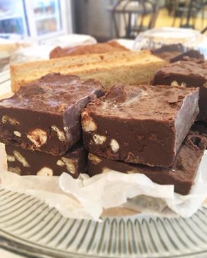 Vegan Fudge! at Coco Bean Coffee Shop & Cafe in Chapel Hill