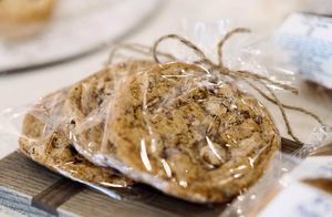 Large chocolate chip cookies at Coco Bean Coffee Shop & Cafe in Chapel Hill