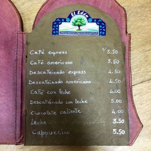 Menu 3 at El Eden in Urubamba