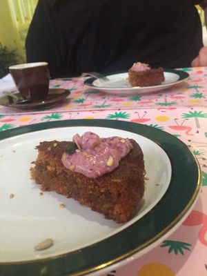 dessert- after a few bites at True To Life in Orihuela Costa