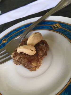 Raw vegan Bon Bon  at True To Life in Orihuela Costa