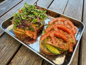  at Lucky Llama Coffee House in Carpinteria