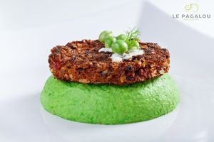 Vegan & Bio plates at Le Pagalou in Paris