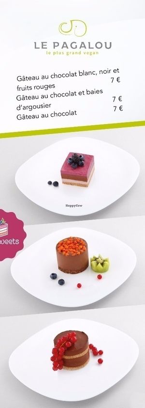 Vegan, Bio Gluten free Cakes at Le Pagalou in Paris