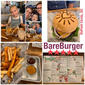 Awesome! Great Vegan kids meal, too! at Bareburger in Washington