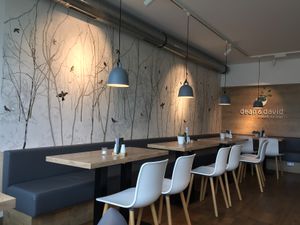 Nice interior at Dean & David in Aachen