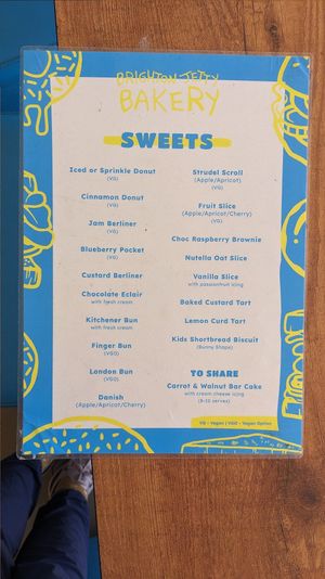 7 vegan sweets! at Brighton Jetty Bakery in Brighton