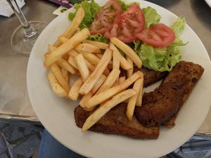 Medallones de Seitán at Bizu Bi in Bilbao