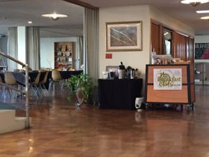 entrance  at The Breakfast Club in Lawrence