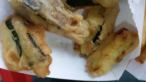 fried zucchini  at VegeWay in Las Vegas
