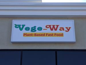 out front at VegeWay in Las Vegas